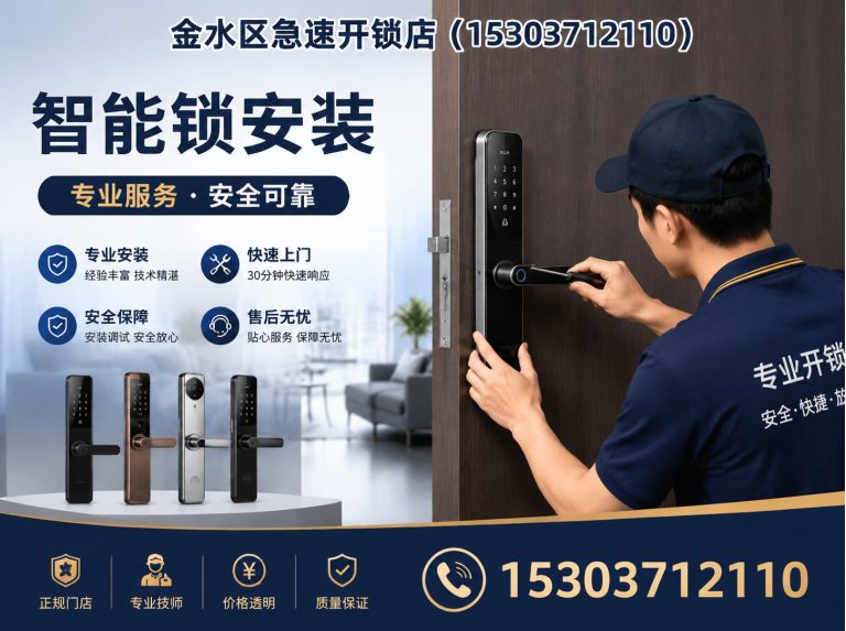 二七区修锁展示图